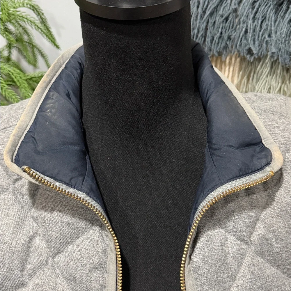 J.Crew XS Gray Quilted Women's Down Vest